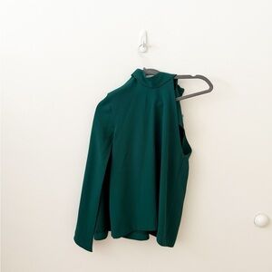 Zara Green Dressy Top